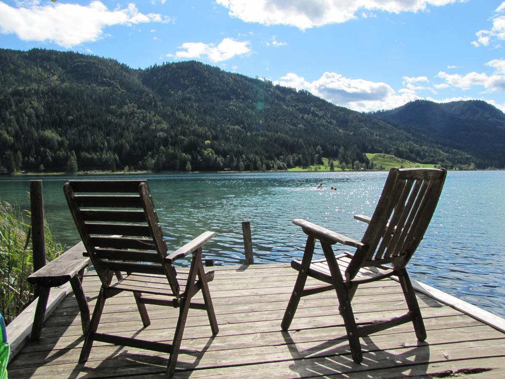 Alte Saege - Ferienwohnung Weissensee Bagian luar foto