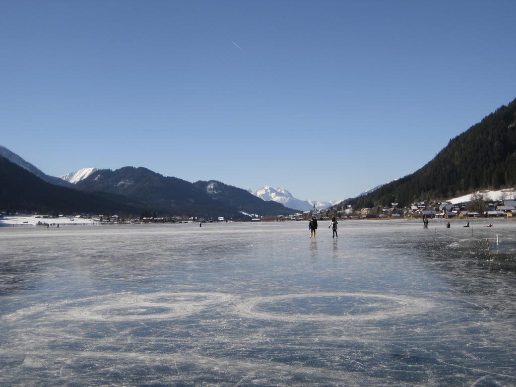 Alte Saege - Ferienwohnung Weissensee Bagian luar foto