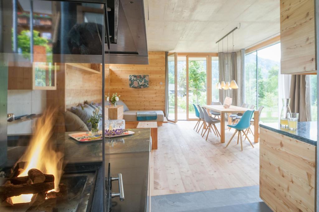 Alte Saege - Ferienwohnung Weissensee Bagian luar foto